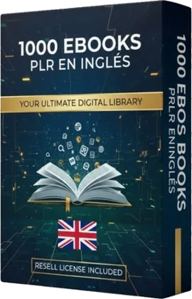 1000 Ebooks PLR en inglés y portugués